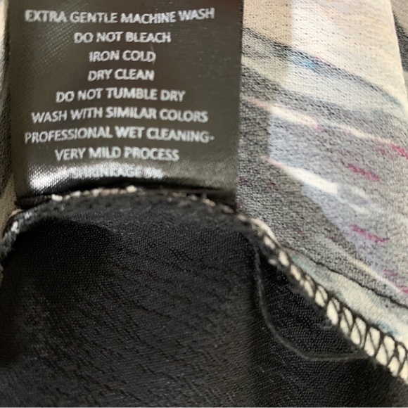 2/$35 Minus Watercolor Stripe Popover Bea Blouse - Picture 10 of 11